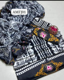 DIGITAL PRINT PREMIUM QUALITY SHAMOZE SILK SHIRT TROUSER WITH SOFT Orignal SILK DIGITAL PRINT DUPATTA 3PC DRESS