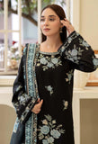 Stuff Cotton Cross Stich Front Full Gala Daman Embroidery Shirt And Embroidery TROUSER With Chiffon Beautiful Embroidery Dupatta 3PC Dress