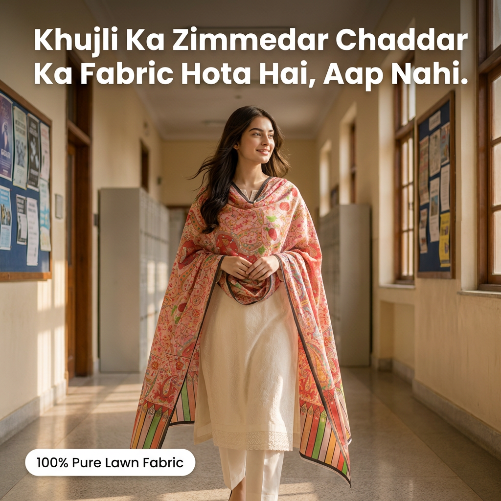 Summer Lawn Allergy Free Chaddar