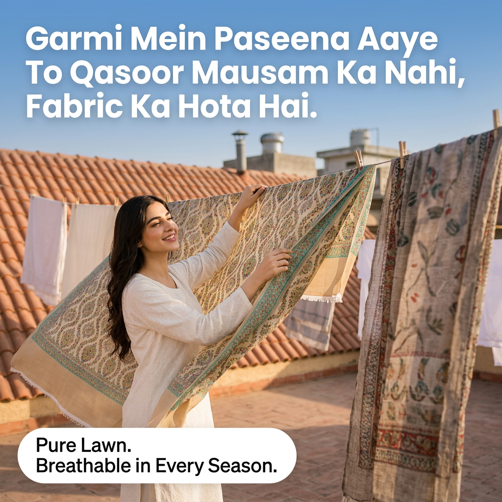 Summer Lawn Allergy Free Chaddar