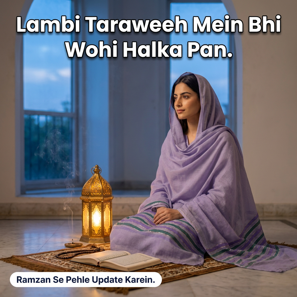 Poori Taraweeh Sukoon Se, Chaddar Ki Fikr Hi Nahi