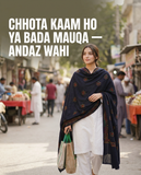 Summer Pure Lawn Hand Embroidery Chaddar