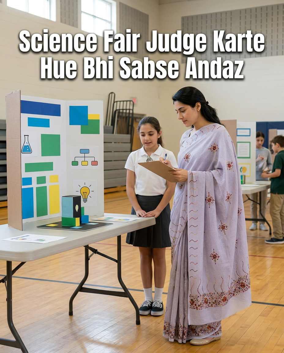 Science Fair Judge Karte Hue Bhi Sabse Andaz
